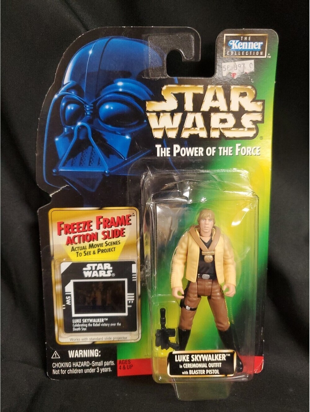 Star Wars POTF Luke Skywalker In Ceremonial Outfit 3.75" Action Figure 1997 NEW